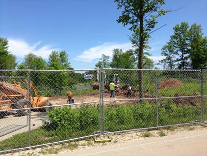 Harrington Beach State Park Accessible cabin break ground