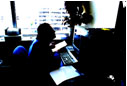 parent caregiver reviewing information online
